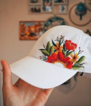 Embroidered hat